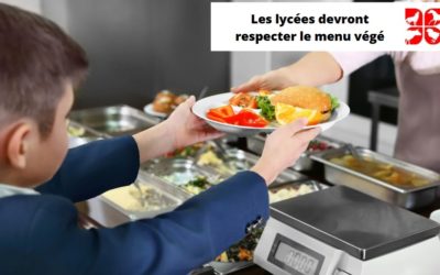 L’AJAS fait condamner la Région AURA pour mauvaise application du menu végétarien dans ses lycées