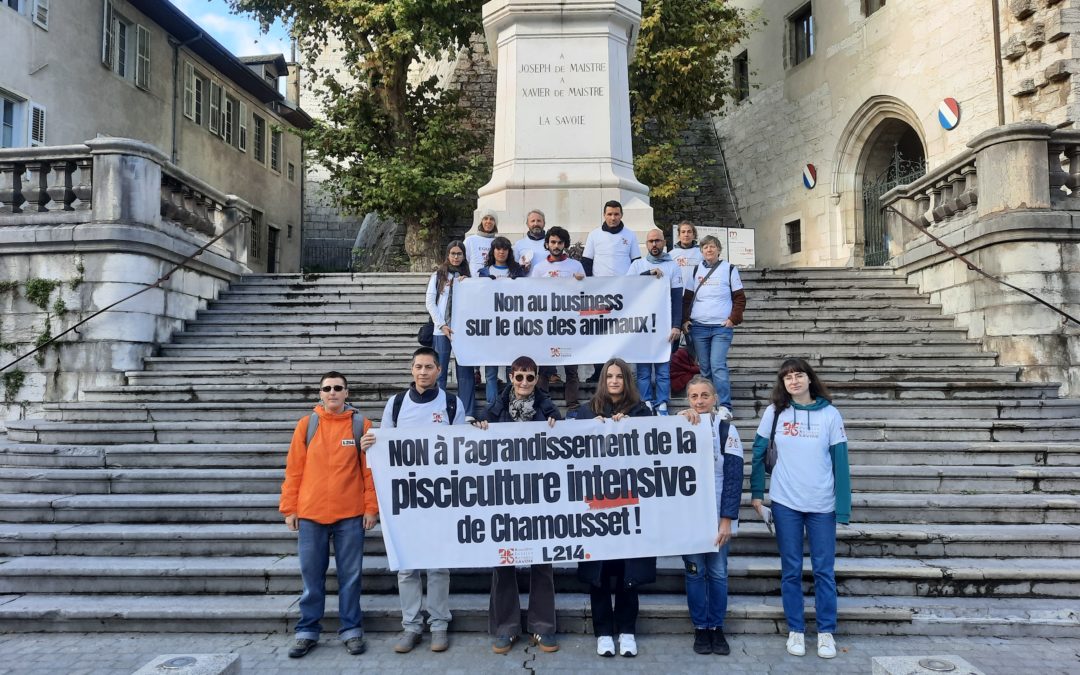 Stop à l’agrandissement de la pisciculture de Chamousset !