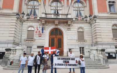 Mobilisation de « savoyards » contre la chasse à la marmotte